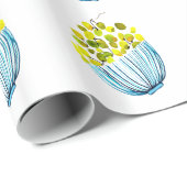 Druiven waterverf fruitillustratie cadeaupapier (Rol Hoek)