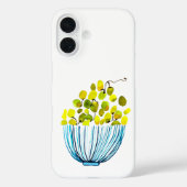 Druiven waterverf fruitillustratie Case-Mate iPhone case (Achterkant)