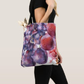  druiven Waterverf herfst Kaart Tote Bag (Dichtbij)