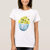 Druiven waterverf schattig fruit t-shirt (Voorkant)