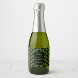 Druiven Wijnfles Drink Label Sparkling Wijnetiket