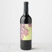 Druiven Wijnfles Label Boutique Vineyard Wijn Etiket (Voorkant)