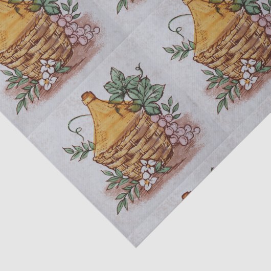 druiven wijnfles tissuepapier (Detail)