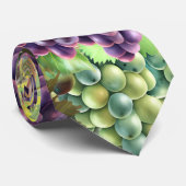 Druiven wijngaard wijnmakerij Toscaanse Italiaans Stropdas (Opgerold)