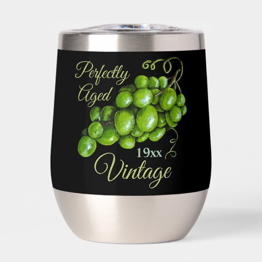 Druiven Wijnglas Tumbler (Voorkant)