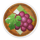 Druiven / Wijnladeknoppen Keramische Knop (Voorkant)