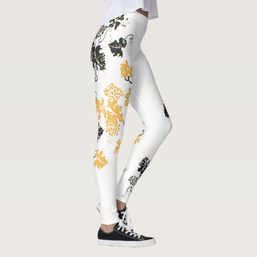 Druivenbladeren Leggings (Rechts)