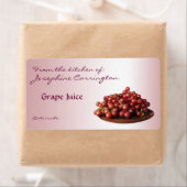 Druivenbliklabels Etiket (Insitu)