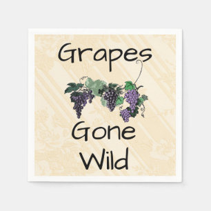 Druivenbont Wild Paper Napkin Servet