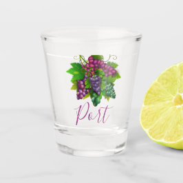 Druivenbos Portwijn Testen Portugal Shot Glas