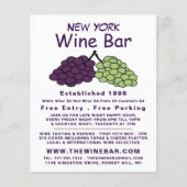 Druivenbout, wijnstang/wijnmoer flyer (Voorkant)