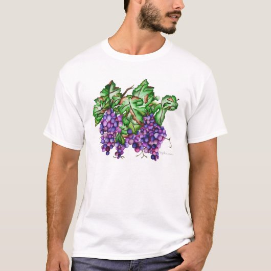 druivencluster t-shirt (Voorkant)