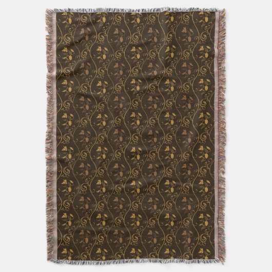 Druivendecor Deken (Voorkant Verticaal)