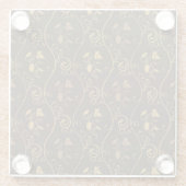 Druivendecor Glazen Onderzetter (Achterkant)