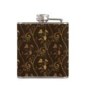 Druivendecor Heupfles (Achterkant)