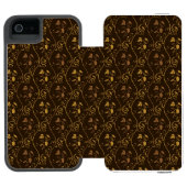 Druivendecor Incipio iPhone Portemonnee Hoesje (Agenda Open)