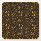 Druivendecor Kartonnen Onderzetters (Voorkant)