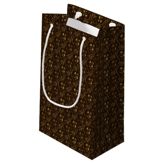 Druivendecor Klein Cadeauzakje (Achterkant Gekanteld)