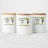 Druivenfruitconserven | Jam Jar Label Voedselcontainer Etiket (Flessen)