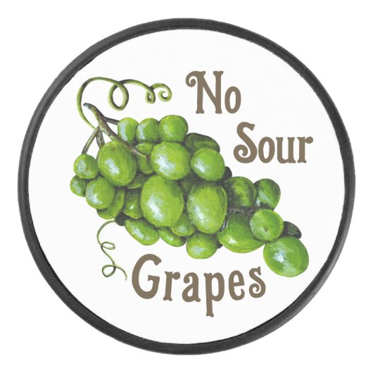 Druivenhockey Puck (Voorkant)