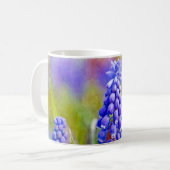 Druivenhyacinths Koffiemok (Voorkant links)