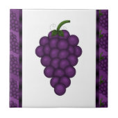 Druivenkeuken tegel tegeltje (Voorkant)