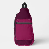 'Druivenkleur' Schoudertas Sling Bag (Voorkant)