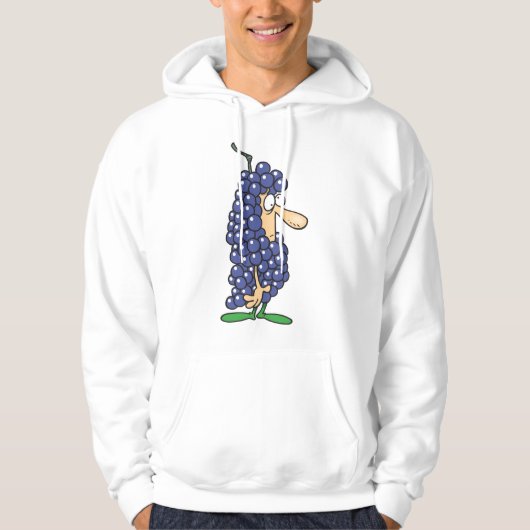 Druivenkostuum Hoodie (Voorkant)