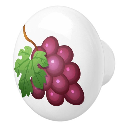 Druivenladeknoppen Keramische Knop (Rechts)