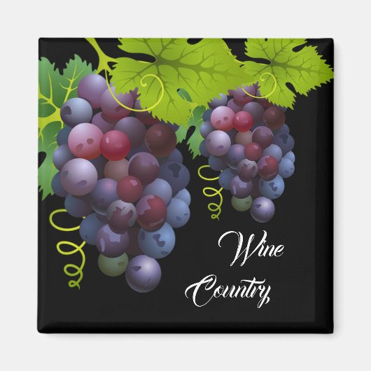 Druivenmagnet Magneet (Voorkant)