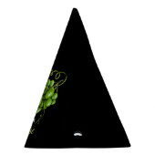 Druivenpapier Party Pet Feesthoedjes (Rechts)