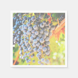 druivenpapier voor wijngaarden servet