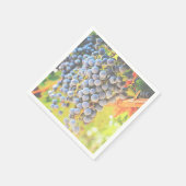 druivenpapier voor wijngaarden servet (Hoek)