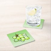 Druivenpulp kartonnen coasters onderzetters (Insitu)