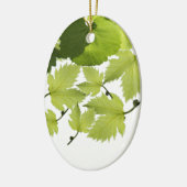 Druivenrank Groene Bladeren Keramisch Ornament (Links)