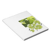Druivenrank Groene Bladeren Notitieblok (Schuin)
