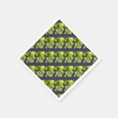Druivenrank Groene Bladeren Servet (Hoek)