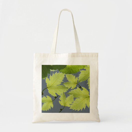 Druivenrank Groene Bladeren Tote Bag (Voorkant)