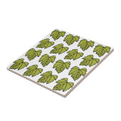 Druivenranken Groene bladeren Wijnstokken Tegeltje (Zijkant)