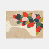 druivenras fleece deken (Voorkant (Horizontaal))