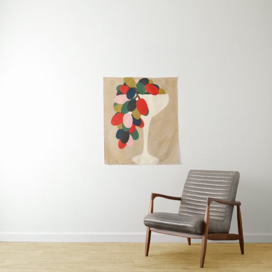 druivenras wandkleed (In situ)