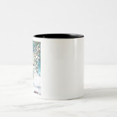 Druivenschilderij Tweekleurige Koffiemok (Center)