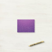 Druivensoda met Kleine Bubbel Achtergrond Kunst Post-it® Notes (Op bureau)