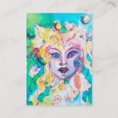 DRUIVENSPROOKJE 9 goud Visitekaartje (Achterkant)