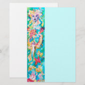 DRUIVENSPROOKJE ,blauw Briefpapier (Voorkant / Achterkant)