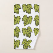 Druivenstok Groene Bladeren Druivenstok Bad Handdoek (Handdoek)