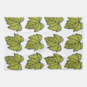 Druivenstok Groene Bladeren Druivenstok Theedoek (Horizontaal)