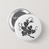 Druiventak pinback knoop ronde button 5,7 cm (Voorkant /achterkant)