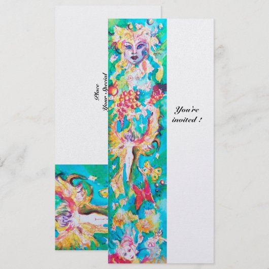 DRUIVENTALE 8 metallisch ijs Kaart (Voorkant / Achterkant)