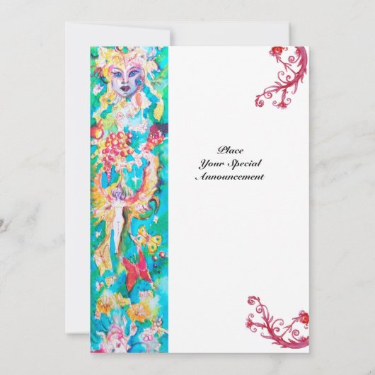 DRUIVENTALE metallisch ijs Kaart (Achterkant)